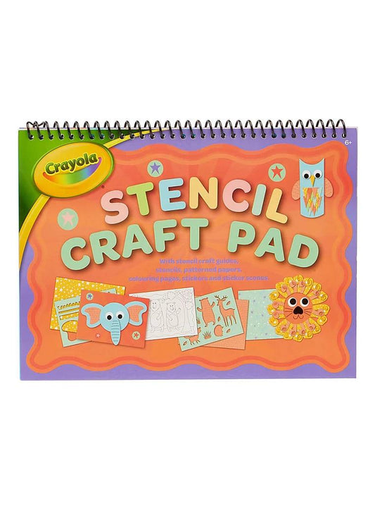 Crayola Stencil Craft Pad