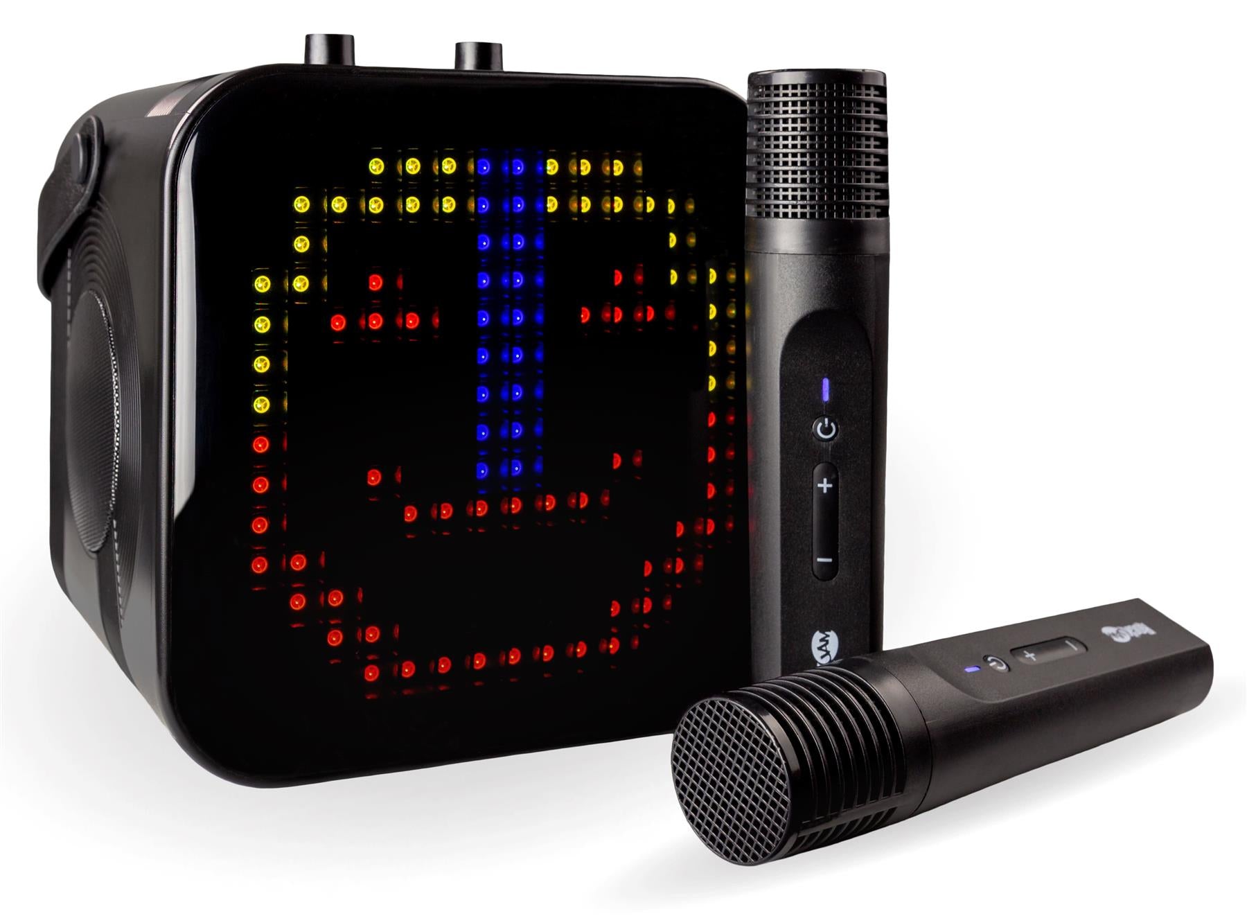 PDT RockJam Karaoke Machine with Two Wireless Microphones
