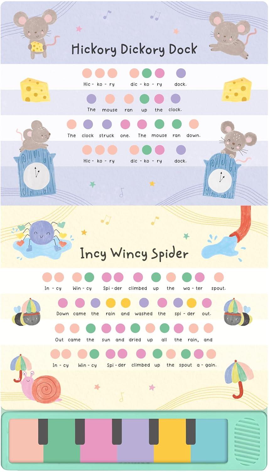 My First Piano Nursery Rhyme Hard Cover Book