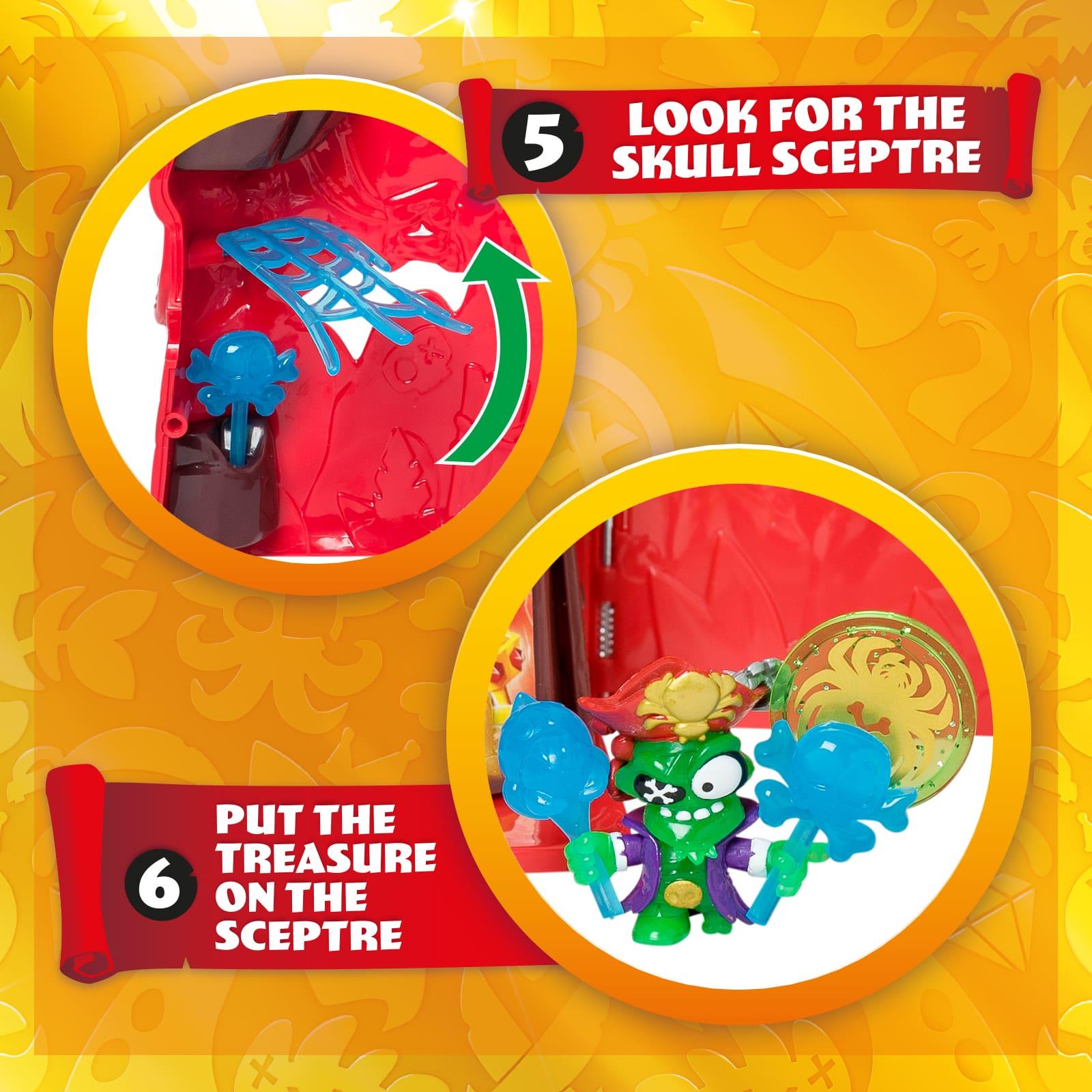 Piratix Secret Skull Cave Playset