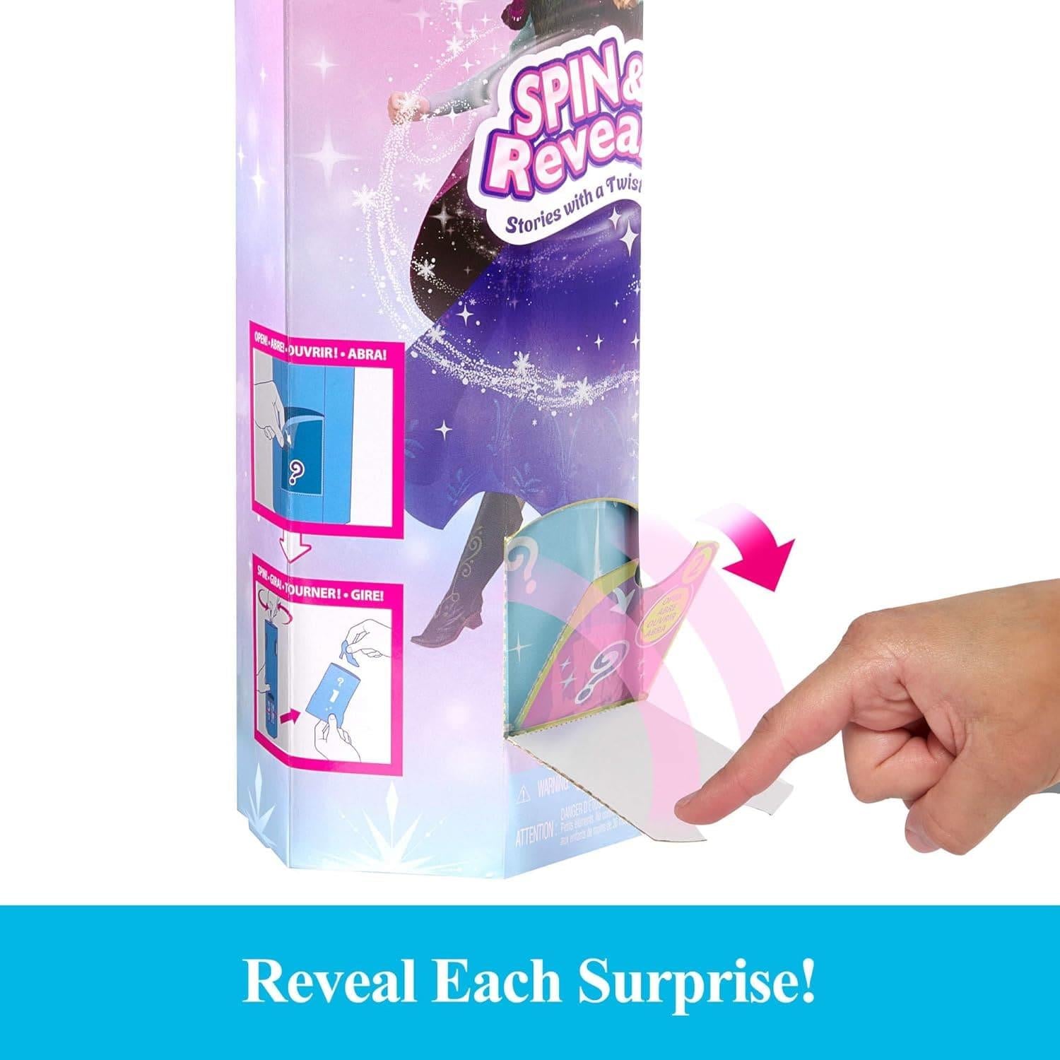 Disney Frozen Anna Fashion Doll Set Spin & Reveal