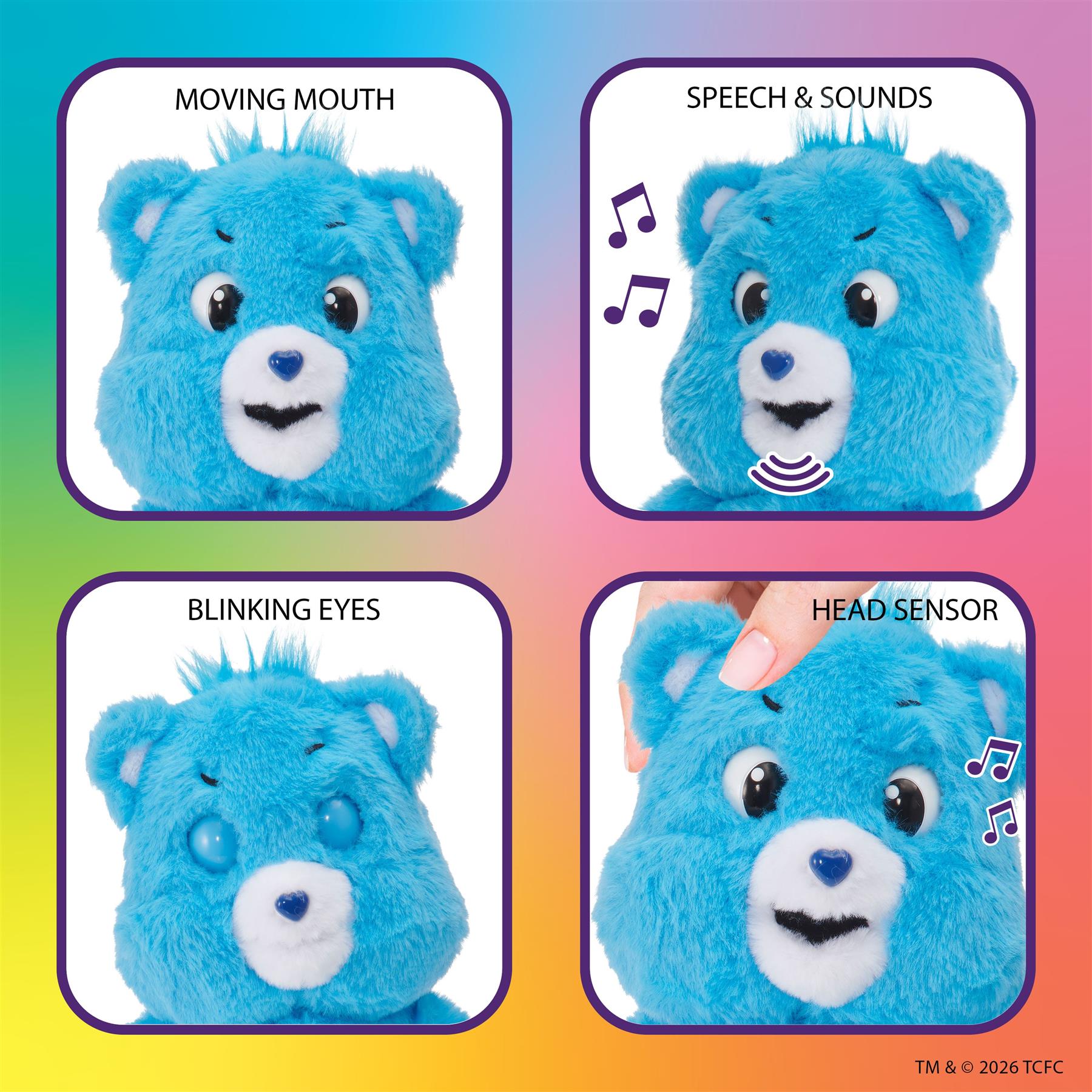 Care Bears Grumpy Palm Puppetronic Plush