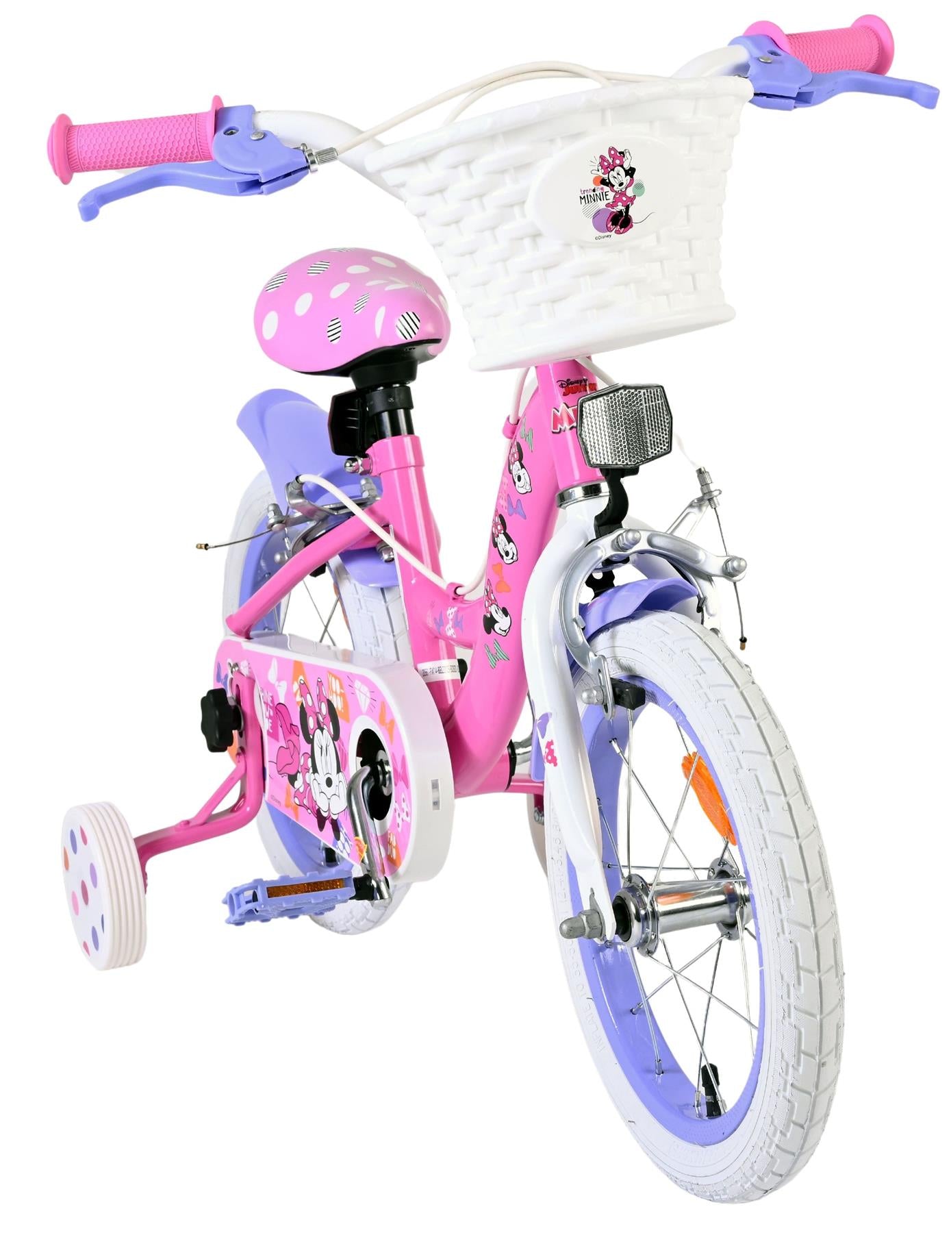 自転車本体 Minnie Mouse Kids Bicycle Disney Minnie Children's 14 Inch Bike - Pink – BargainMax