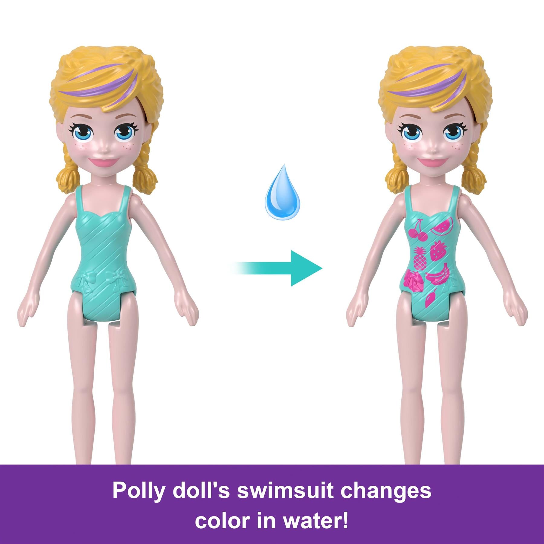 Polly Pocket Unicorn Dream Cruise Playset