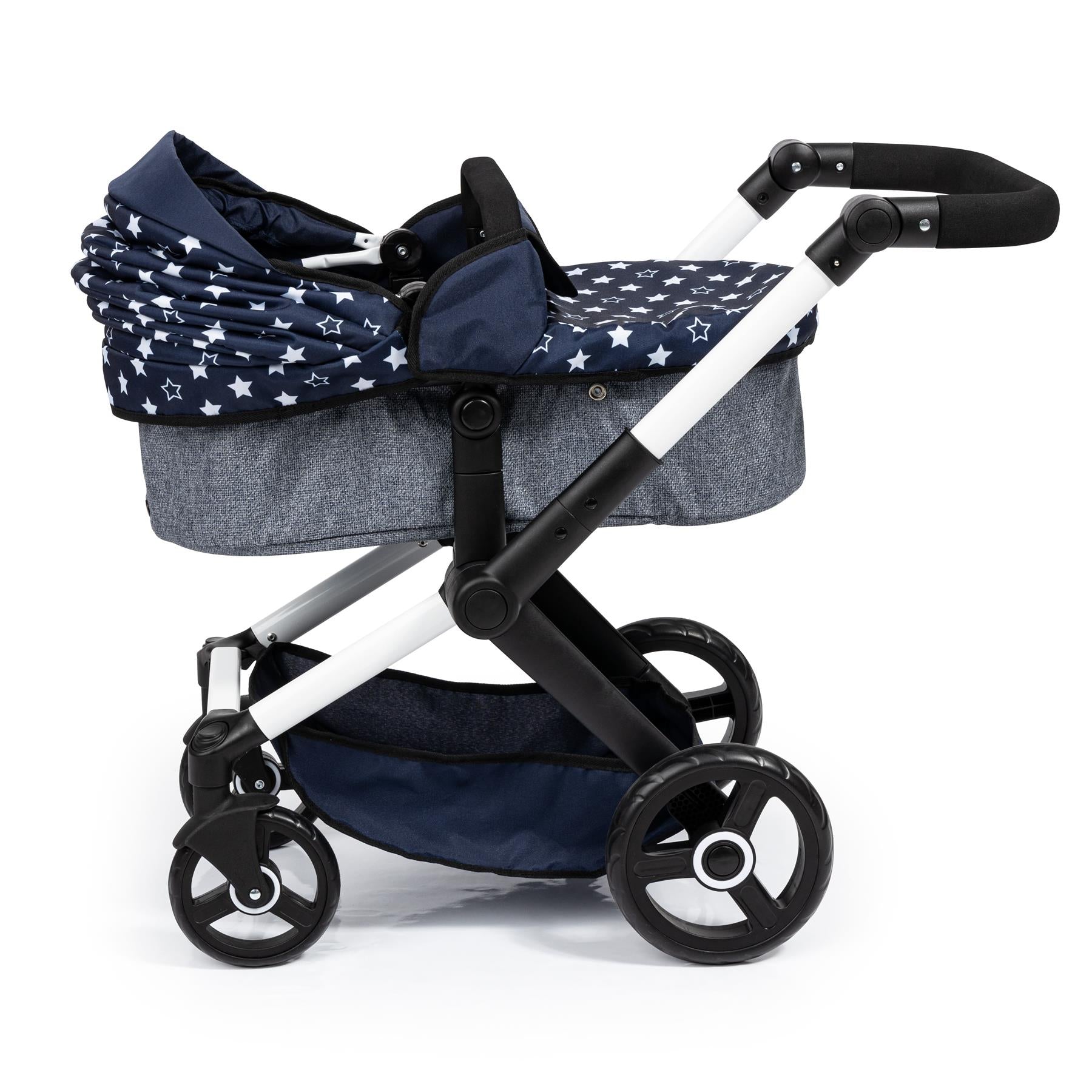 Bayer Xeo Doll Pram - Navy