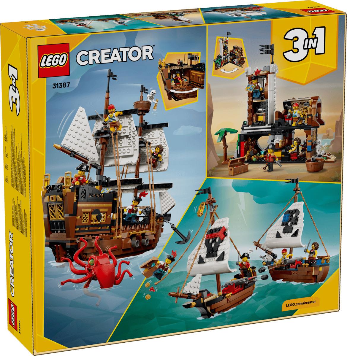LEGO Creator Iconic Pirate Ship 31387