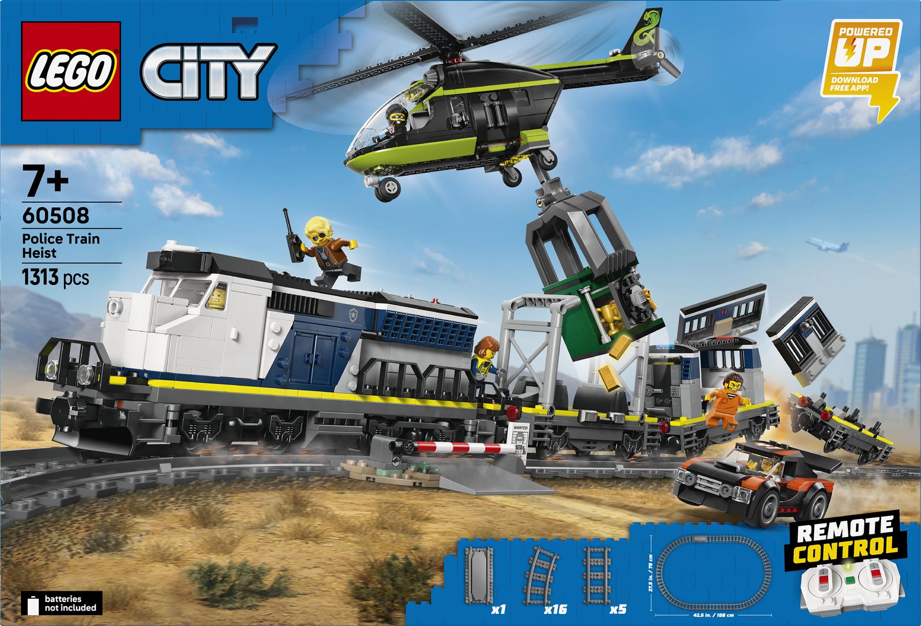 LEGO City Police Train Heist 60508