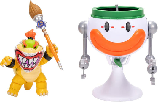Super Mario Galaxy Movie Figure with Clown Car – Bowser Jr.