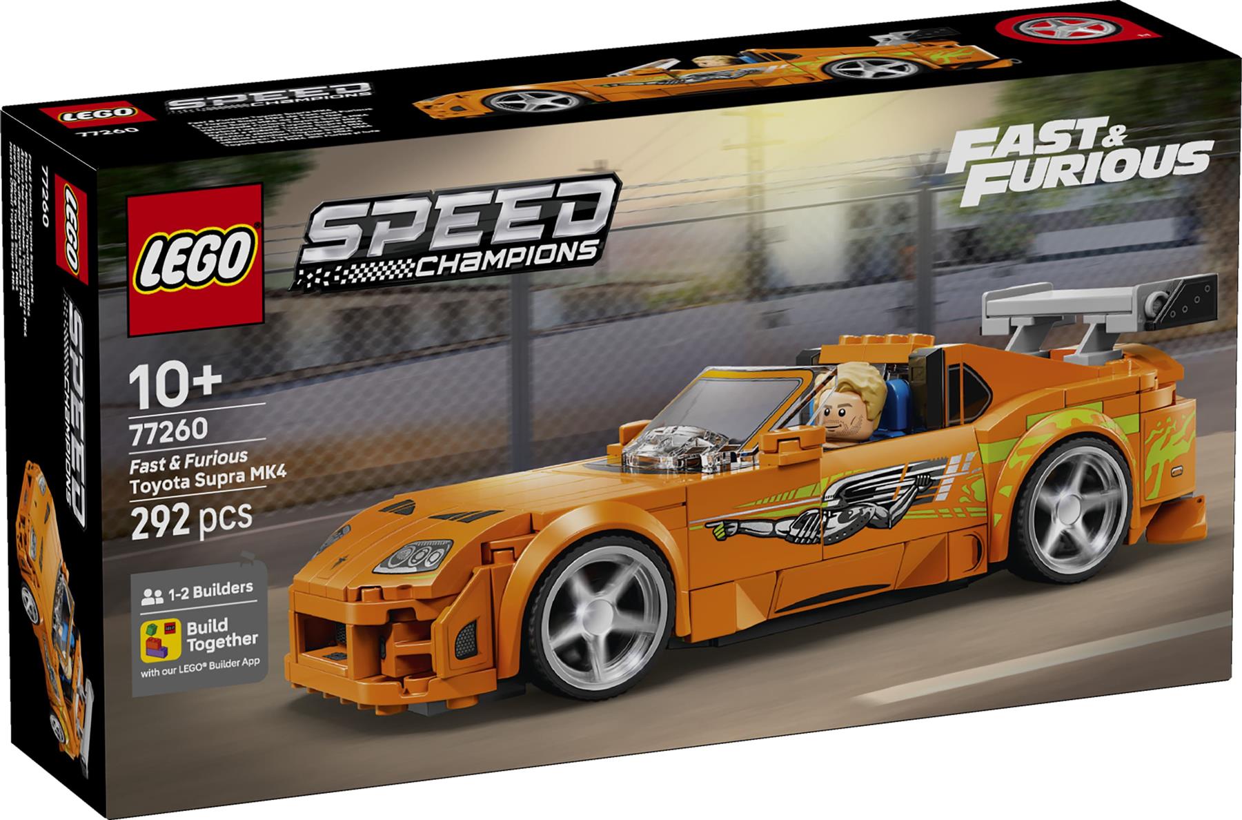 LEGO Speed Champions The Fast and The Furious Toyota Supra MK4 77260