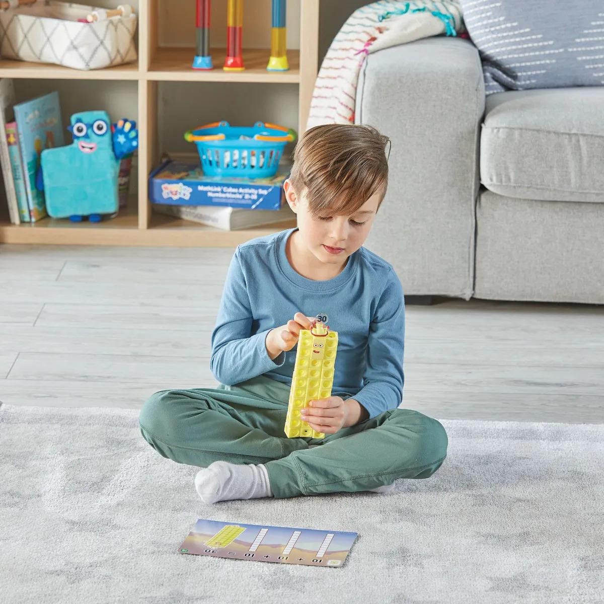 Learning Resources Numberblocks MathLink Cubes  21-30 Activity Set