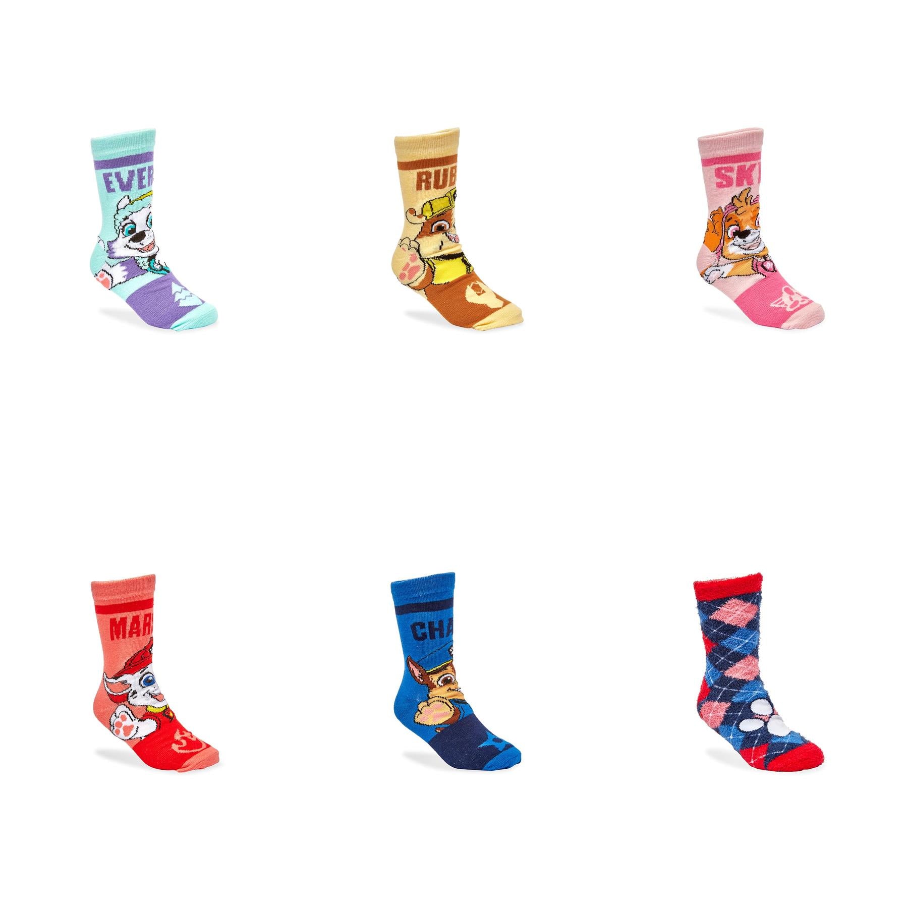 PAW Patrol Christmas Cracker Socks - Pack of 6