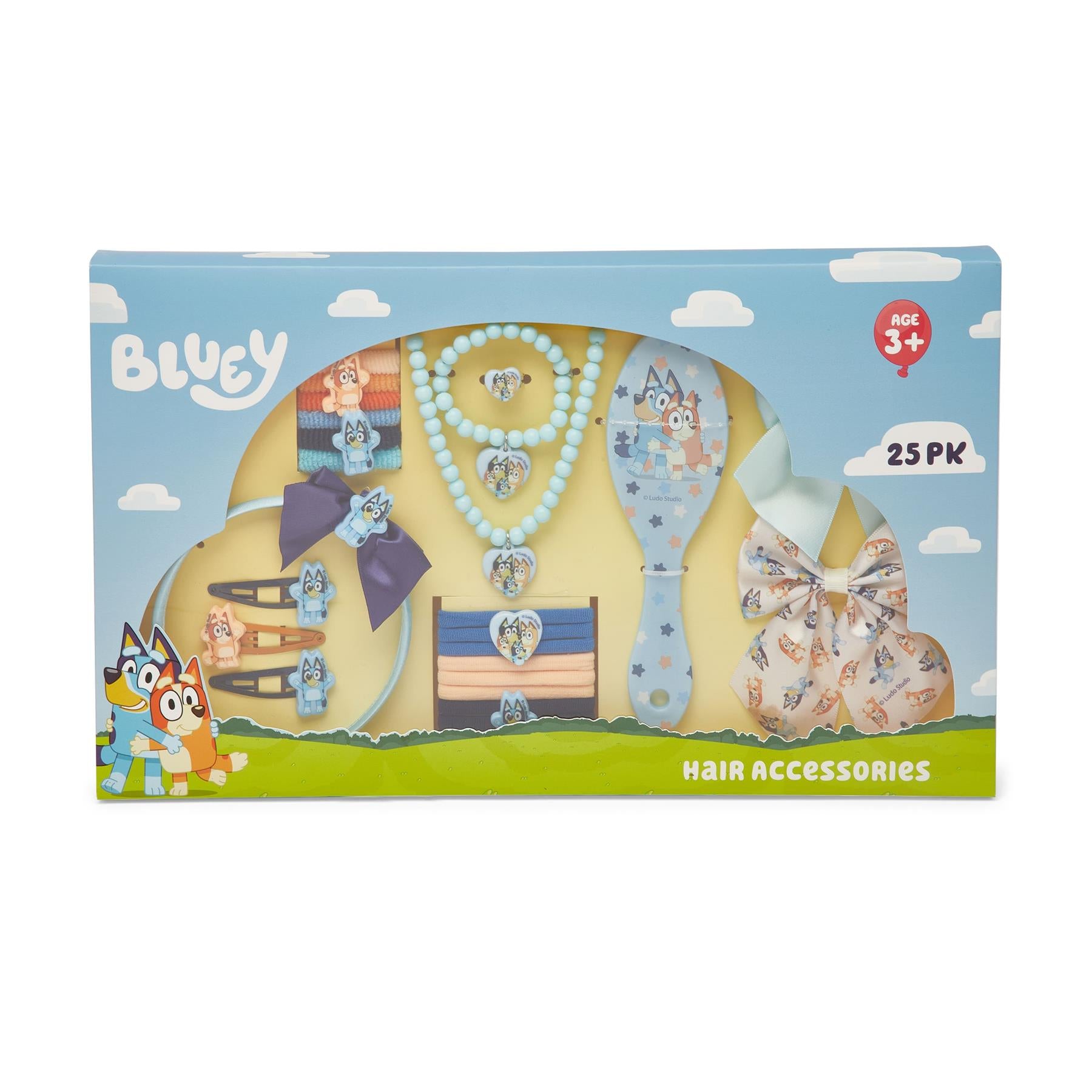 Bluey 25 Piece Hair Accessory Set