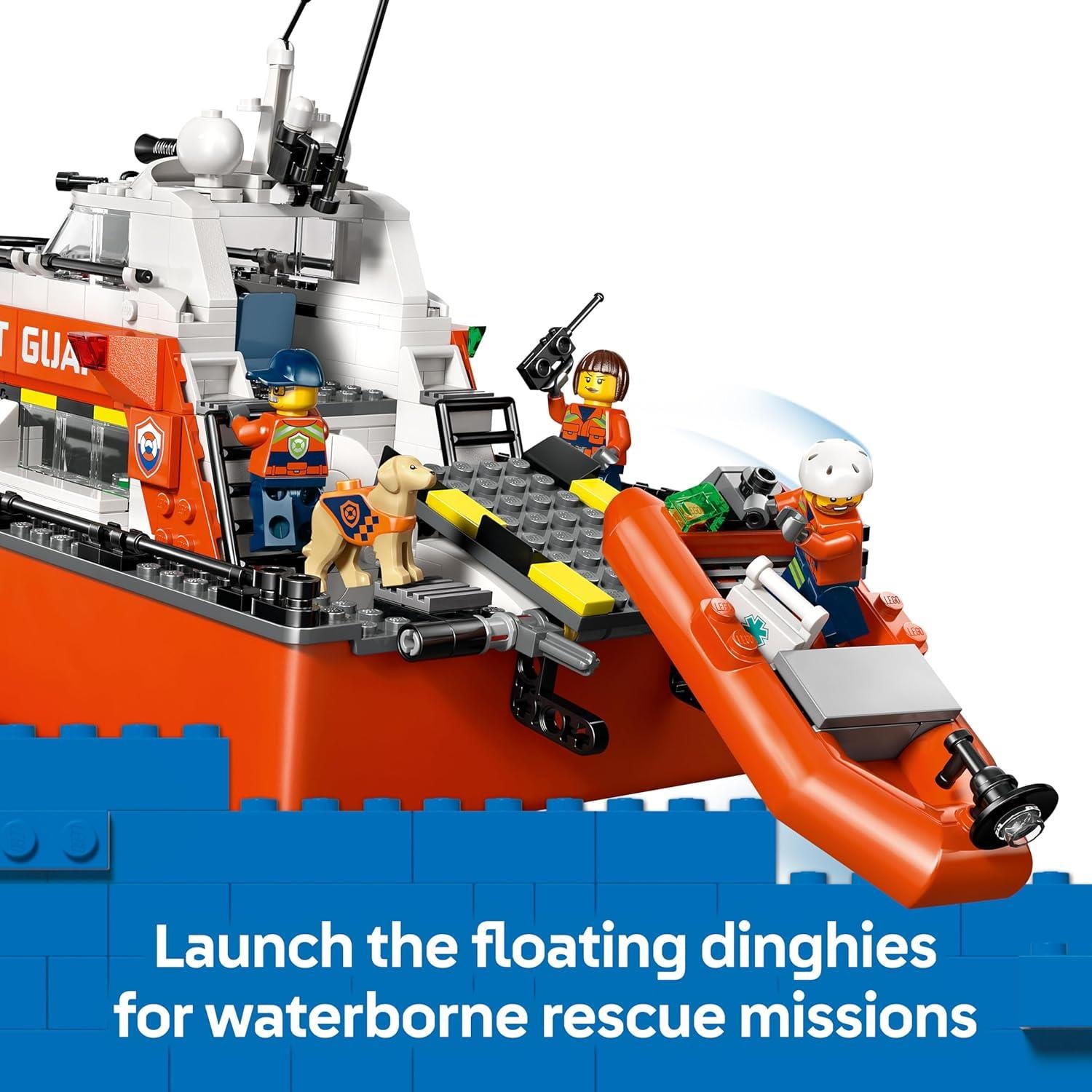 LEGO City Coast Guard Rescue Boat & Helicopter 60504