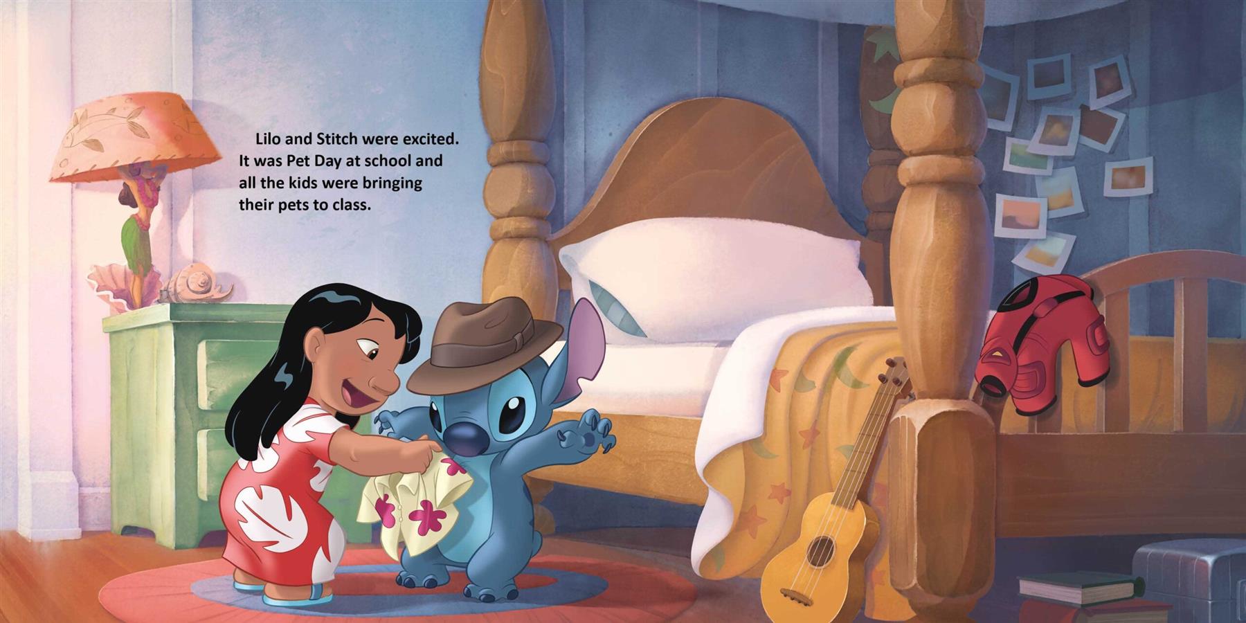 Disney Stitch Storybook and Colour Your Own Squishy