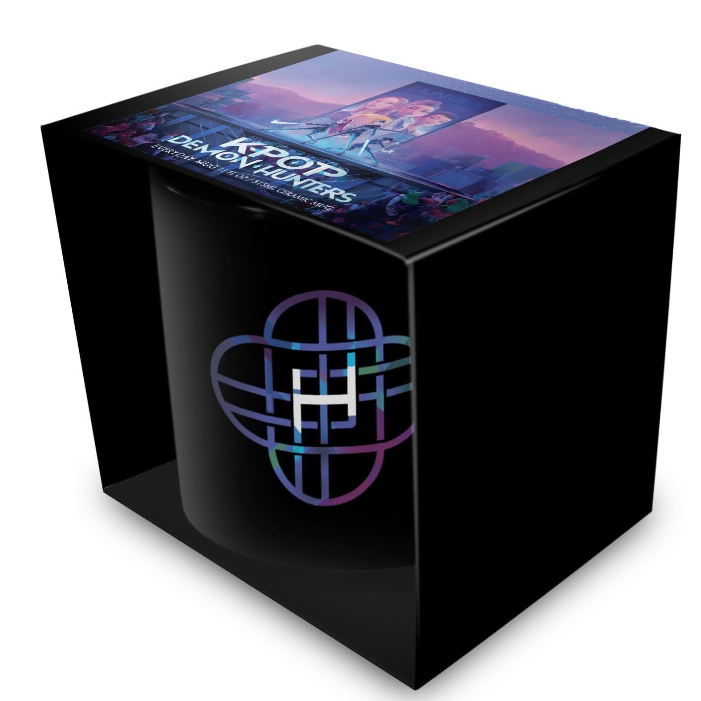 K-POP Demon Hunters Huntrix Logo Black Pod Mug