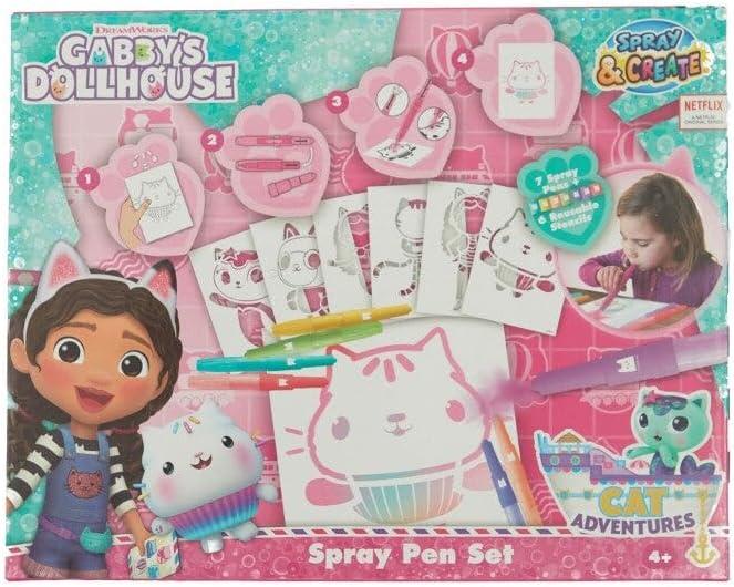 Gabby's Dollhouse Spray Pen Set