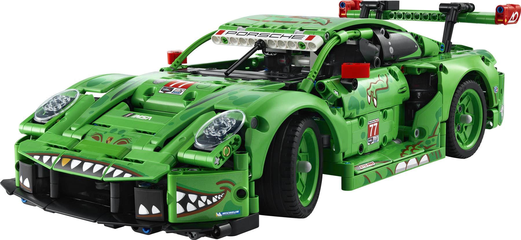 LEGO Technic Porsche 911 GT3 R REXY AO Racing Car 42224