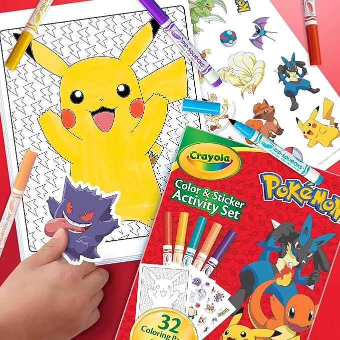Crayola Pokémon Colour & Activity Kit