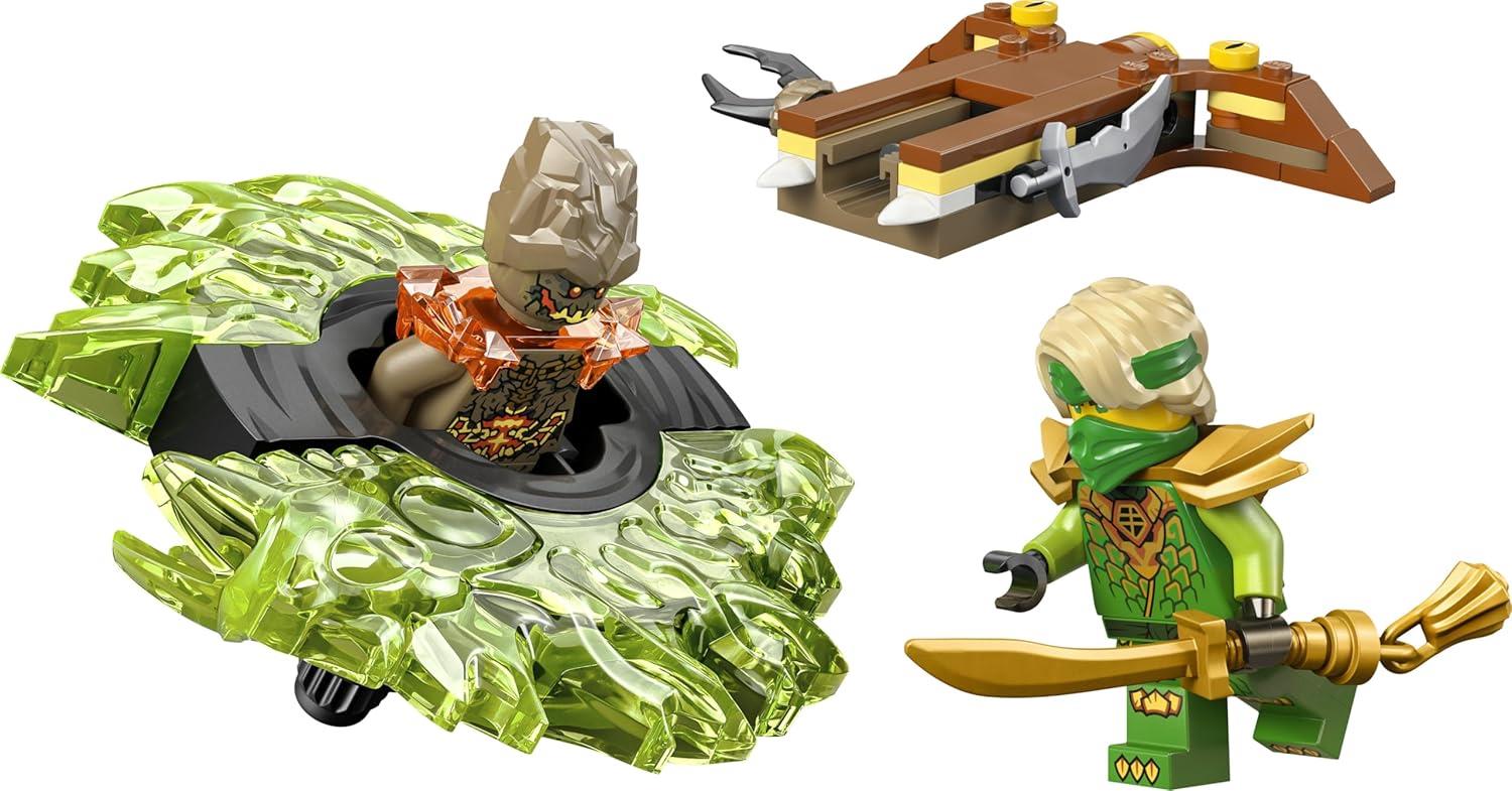 LEGO Ninjago Dragons Rising Lloyd vs. Earth Monster Spinner 71850