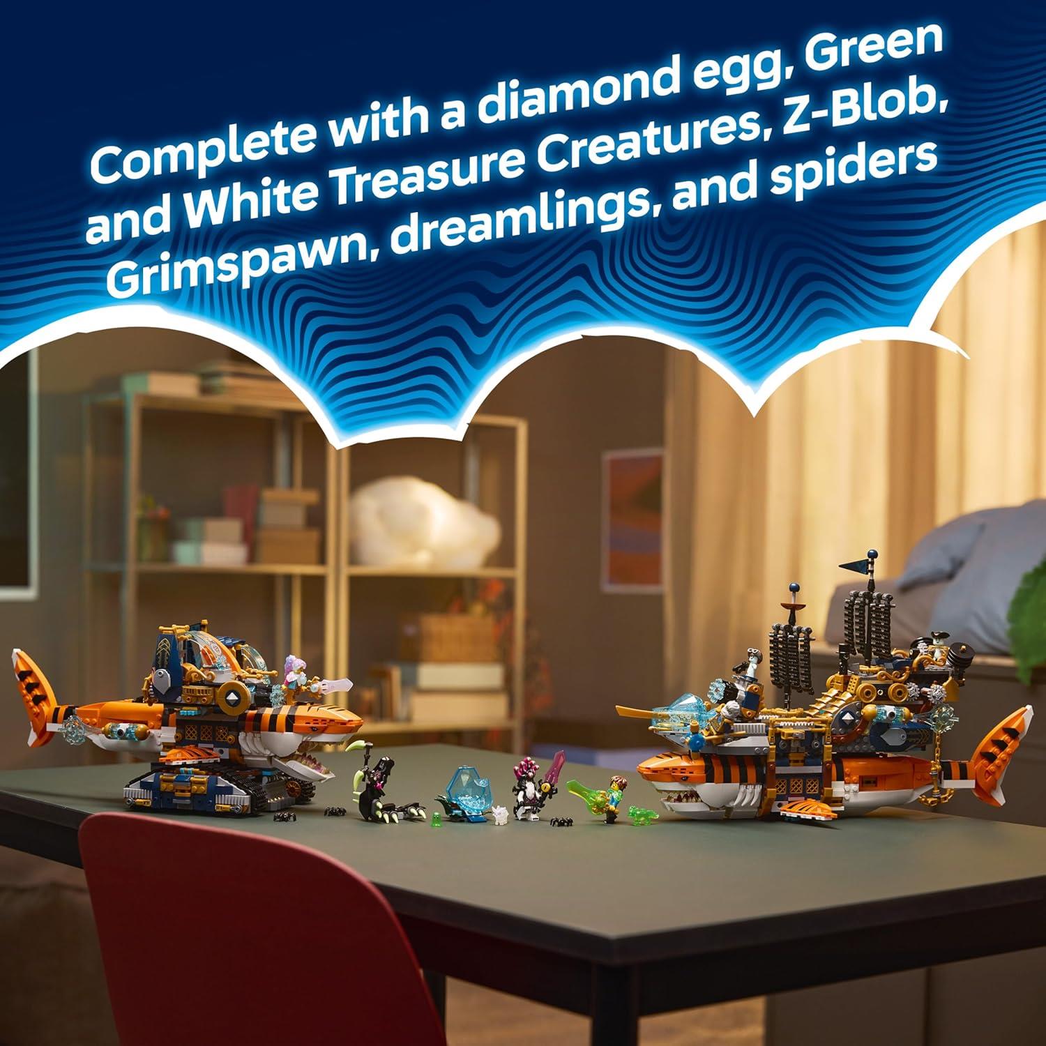 LEGO DREAMZzz 2-in-1 Tiger Shark Tank Toy 71515