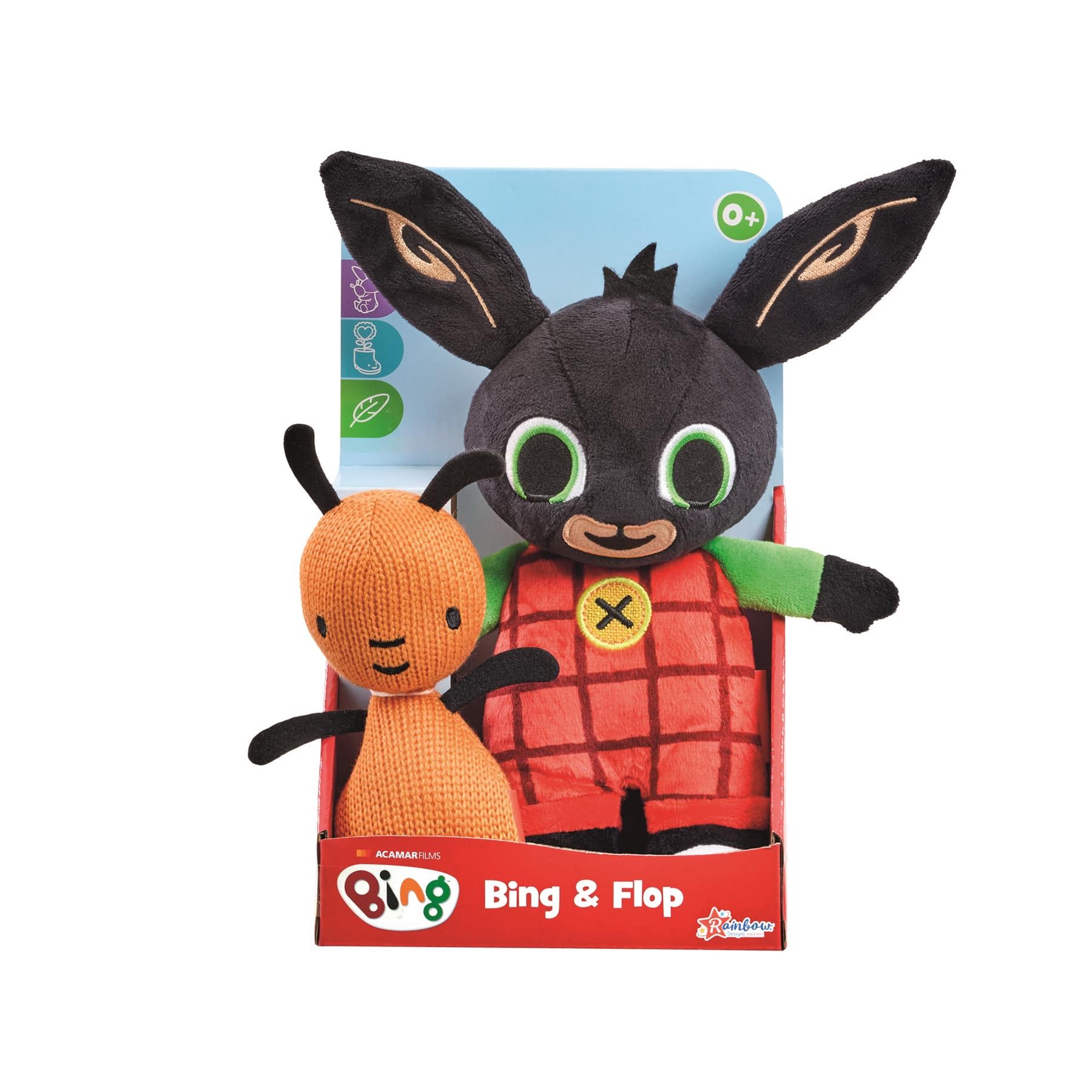 Bing & Flop Twin Pack Soft Toys