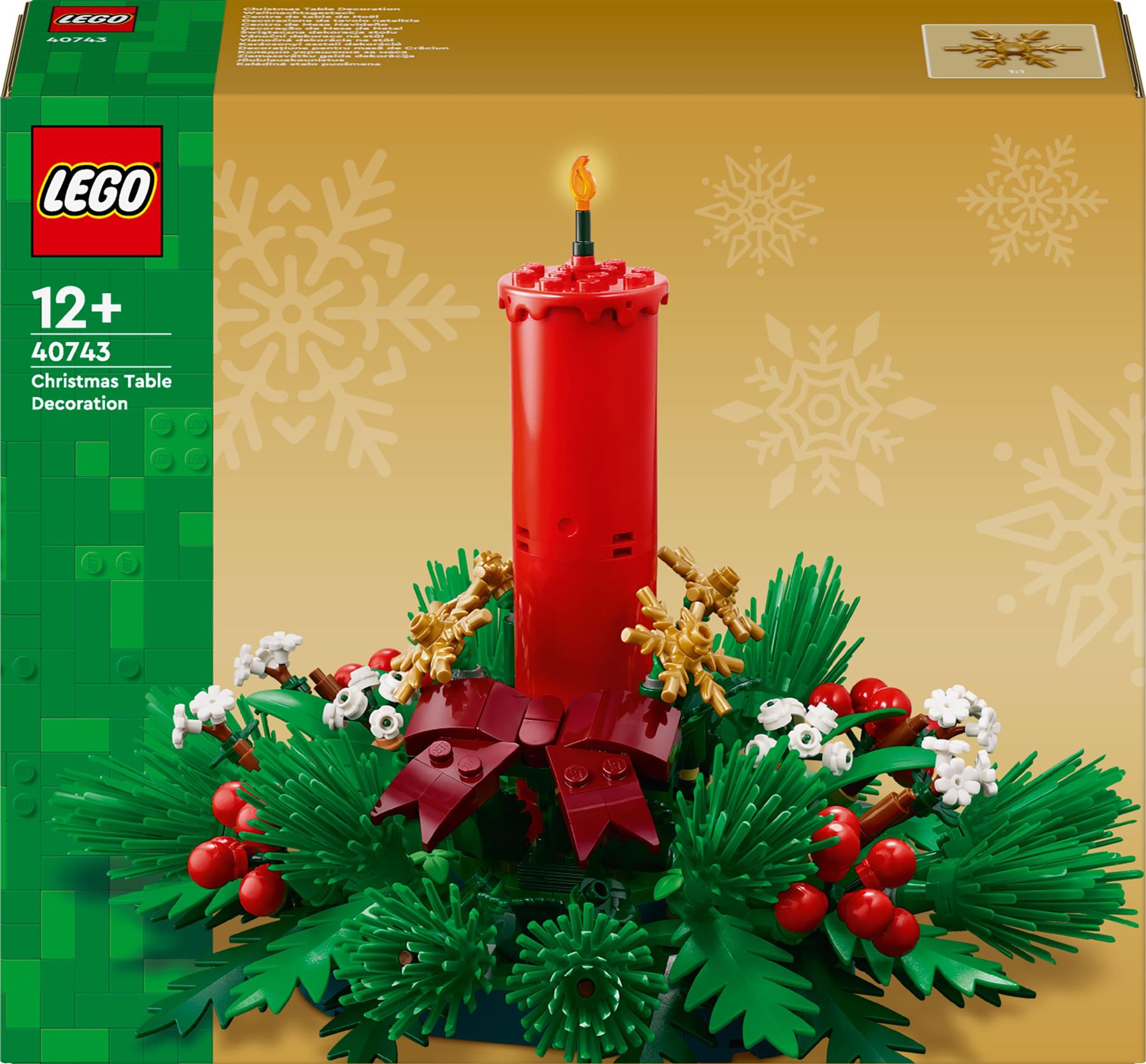 LEGO Christmas Table Decoration 40743