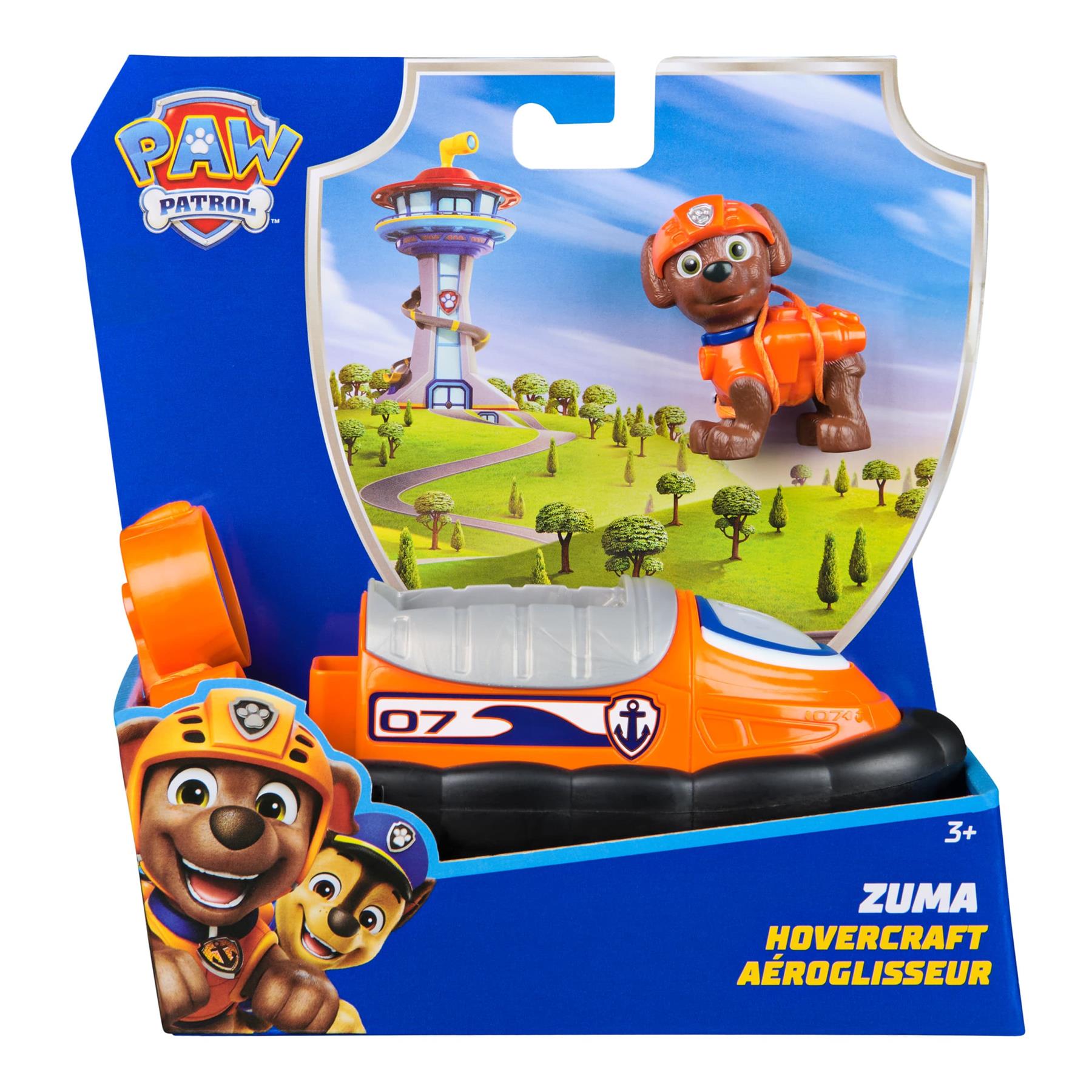 PAW Patrol Core Vehicle - Zuma & Hovercraft