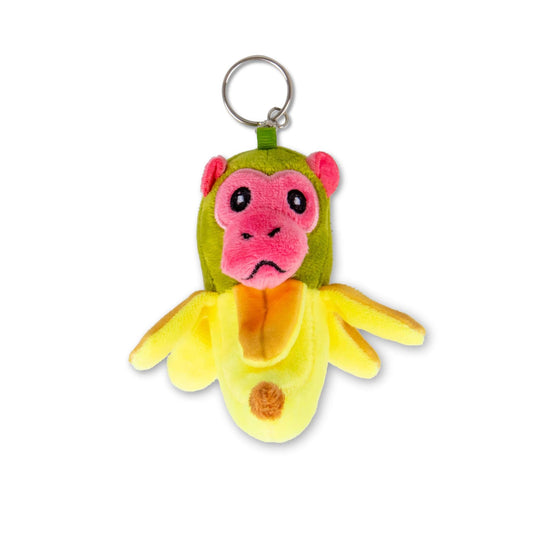 Italian Brainrot Plush Keyring - Monkey Banana