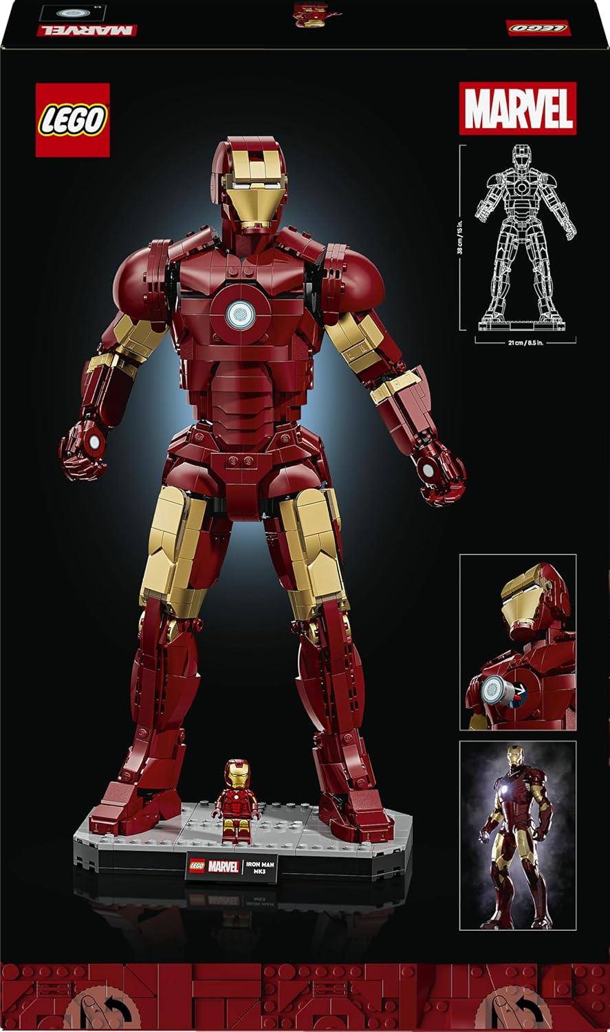LEGO Marvel Iron Man Collectors Edition 76344