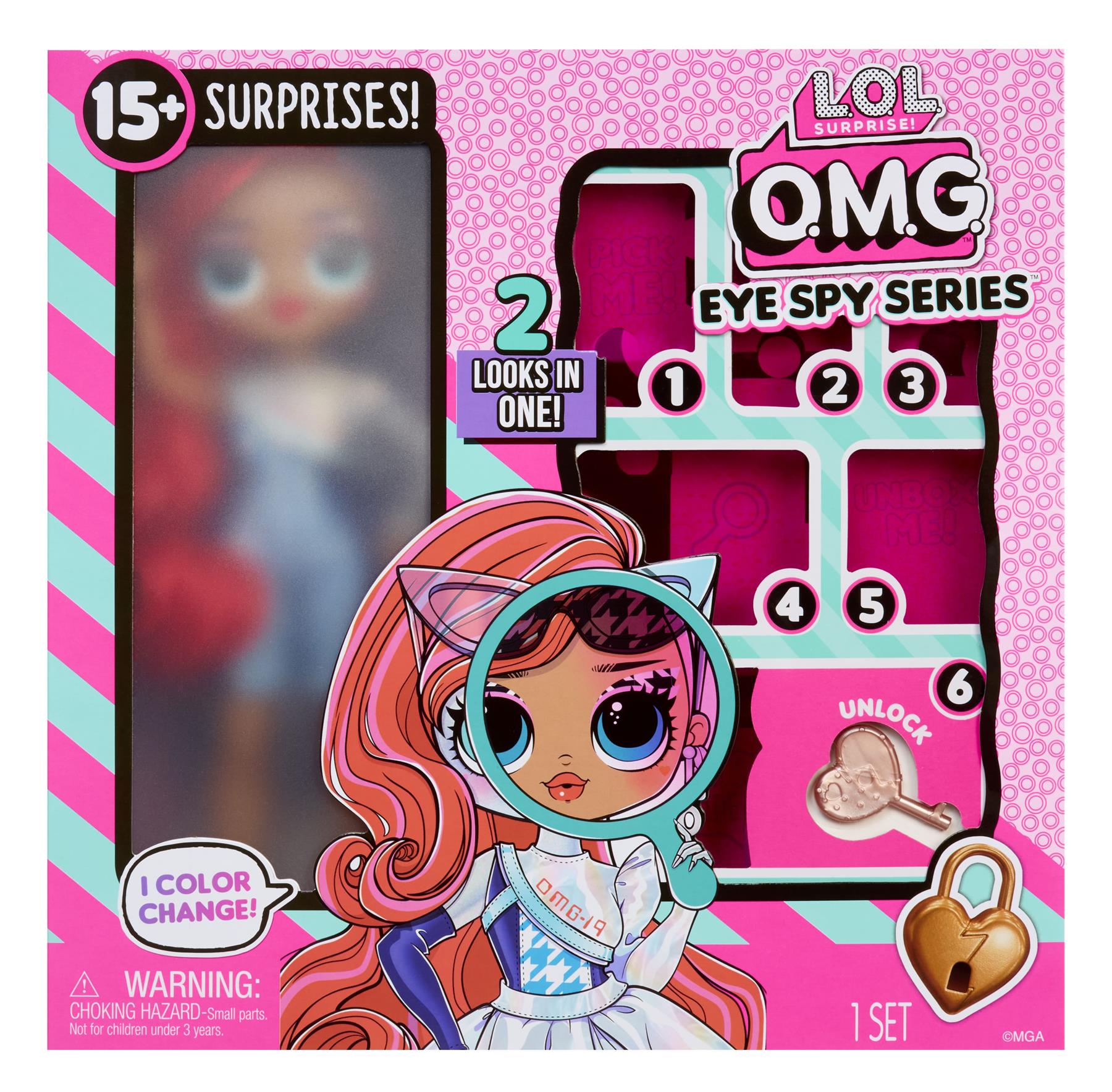 L.O.L. Surprise Eye Spy OMG Doll - Spy