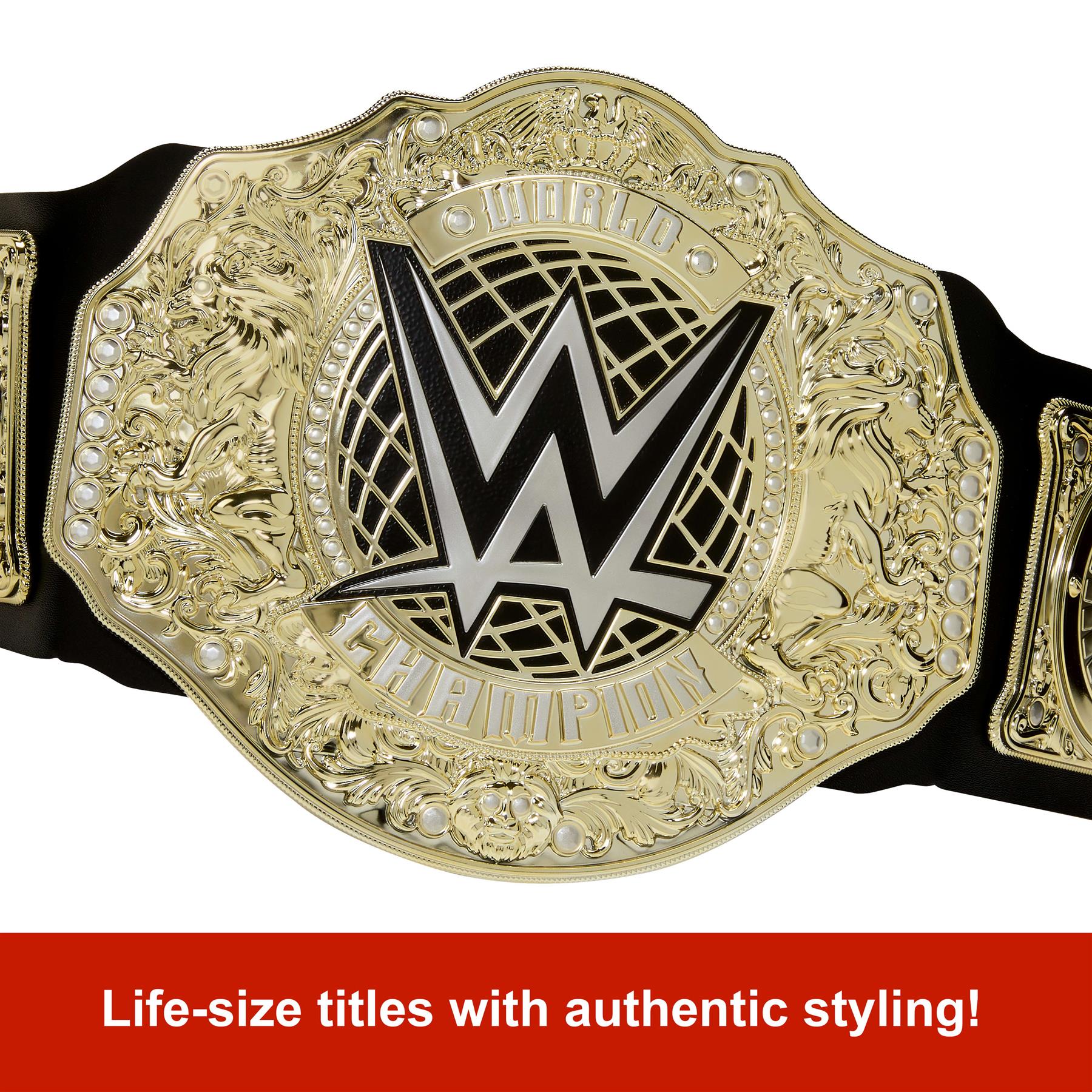 WWE World Heavyweight Championship Role Play Title Belt
