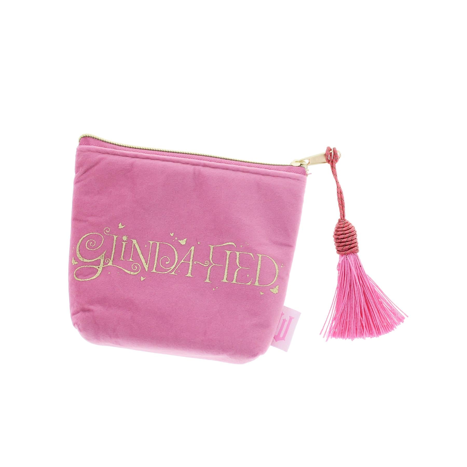Wicked for Good Velvet Purse - Pink