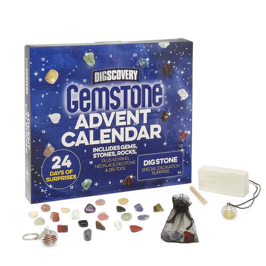 24-Day Crystal Gem Jewelry Advent Calendar