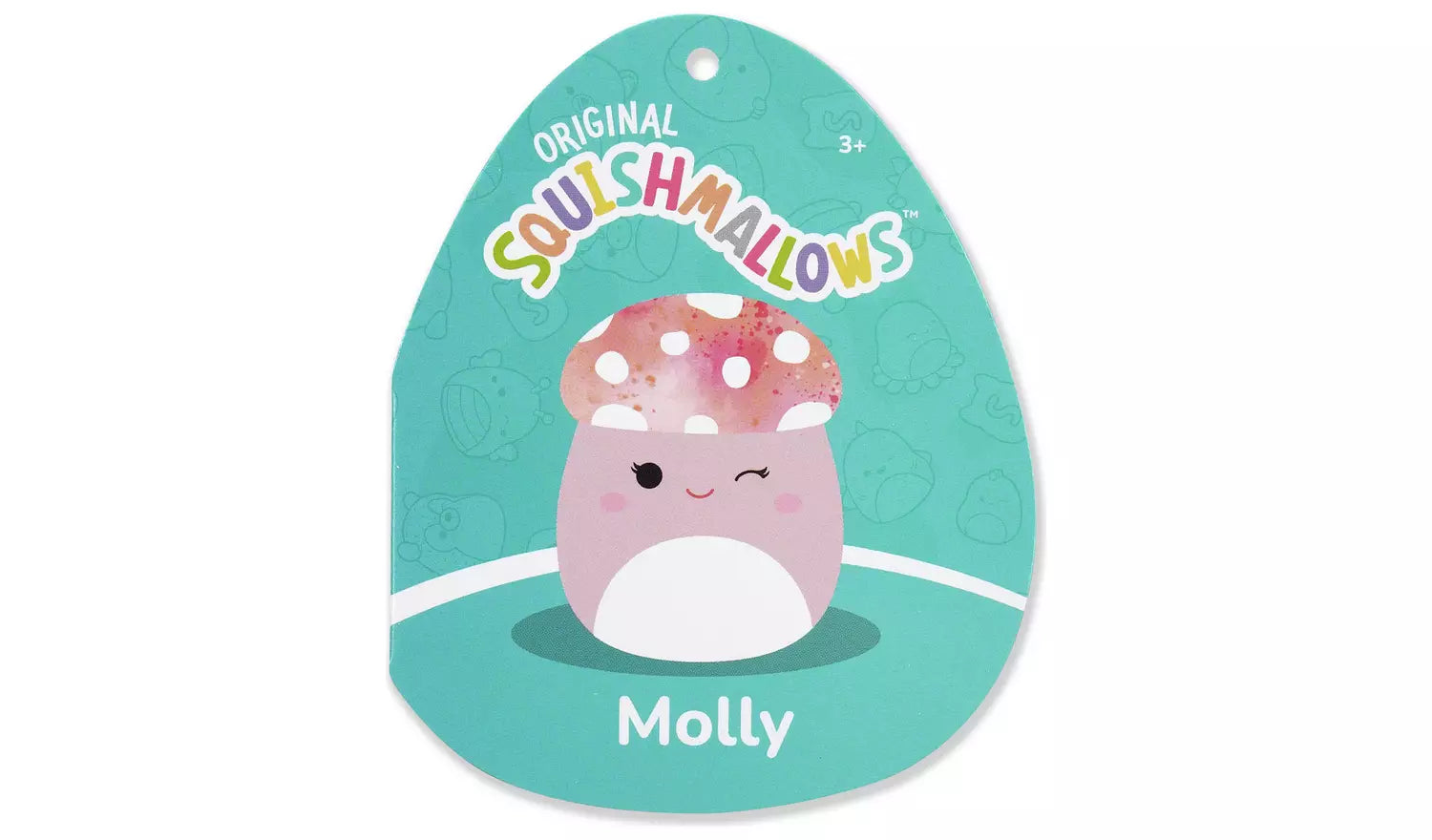 Squishmallows 10 Inch Molly the Pink Mushroom