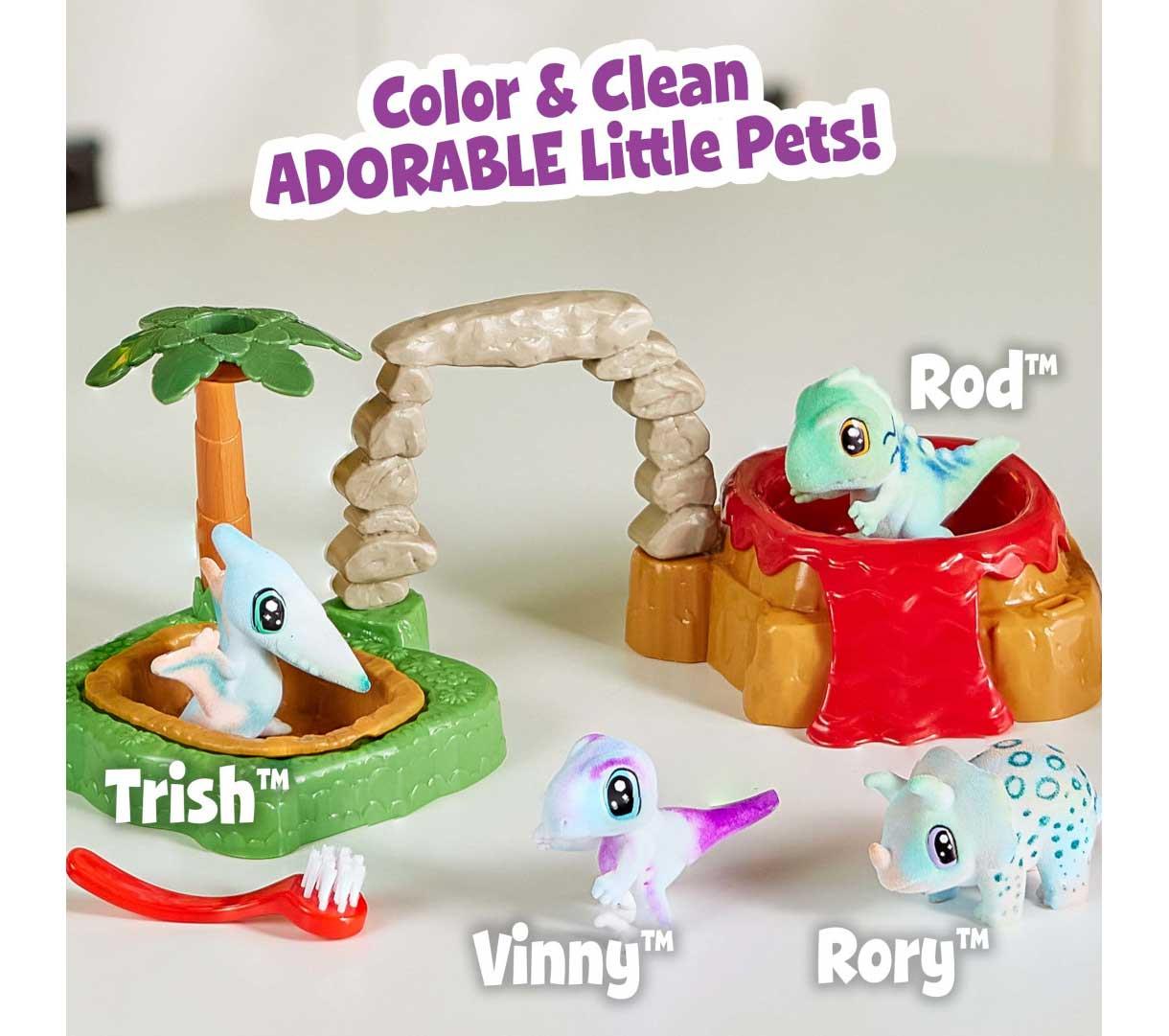 Crayola Scibble Scrubbie Pets Dinosaur Island Playset