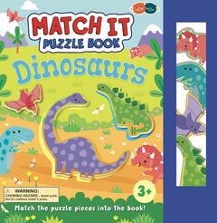 Match It Puzzle Book - Dinosaurs