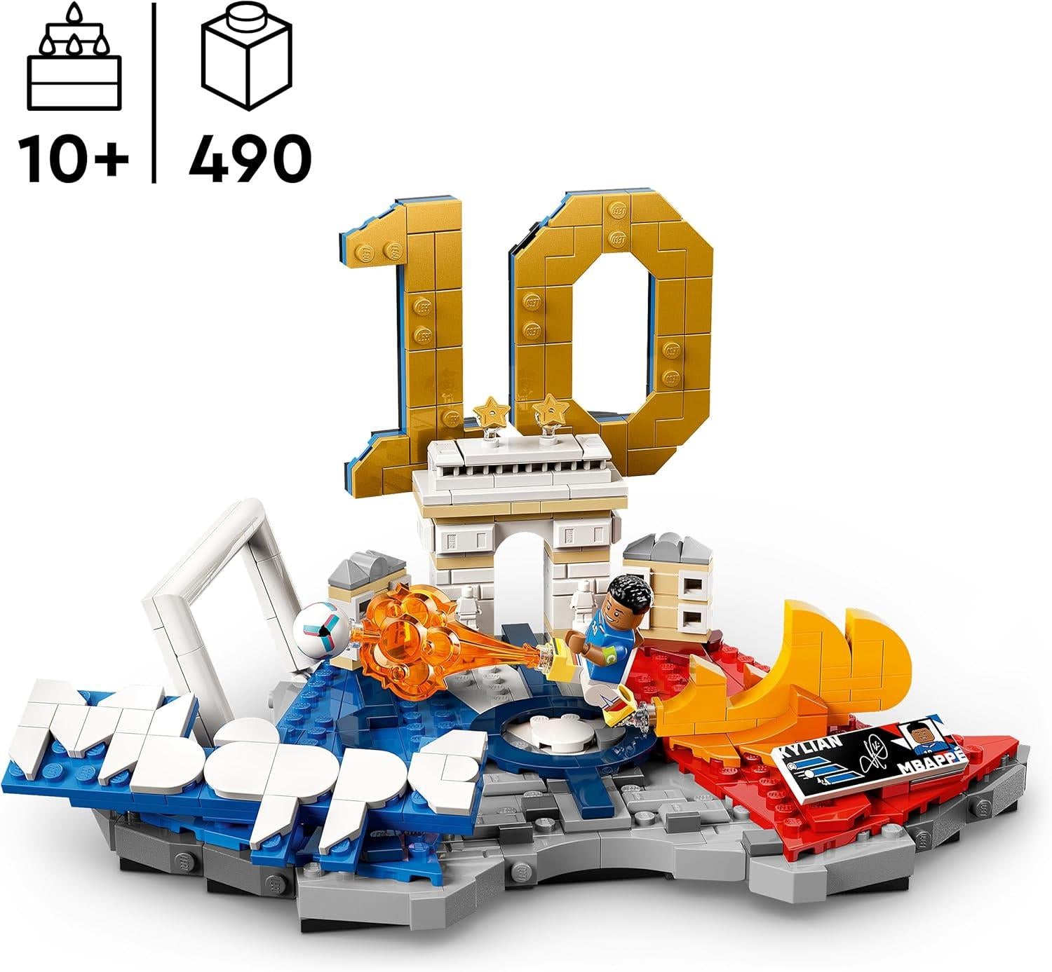 LEGO Editions Kylian Mbappé Football Highlights 43013