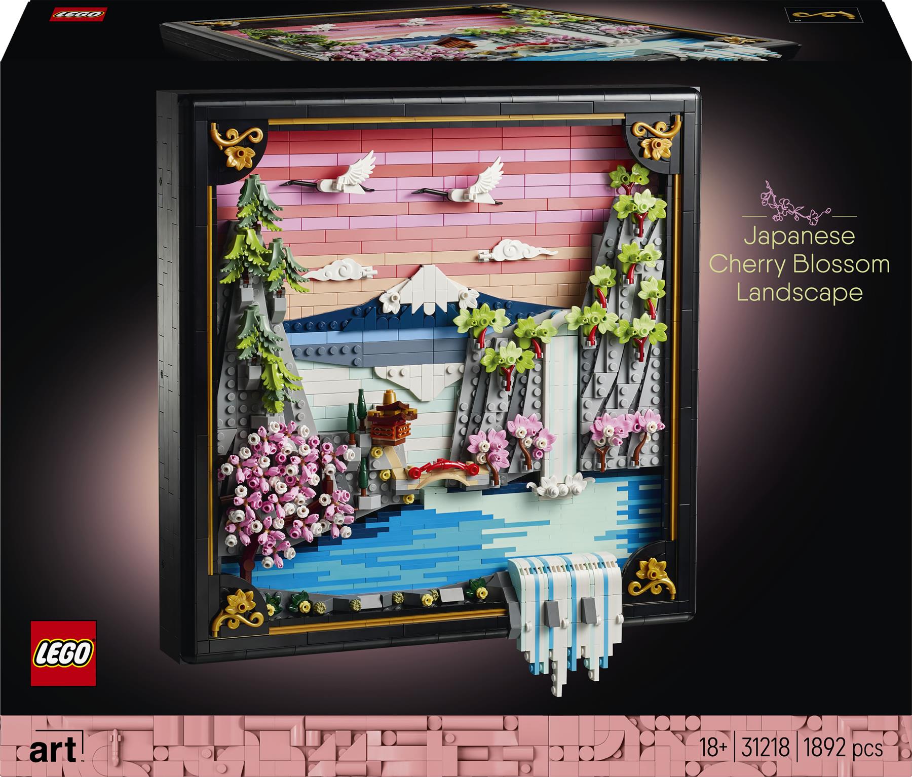 LEGO Art Japanese Cherry Blossom Landscape 31218