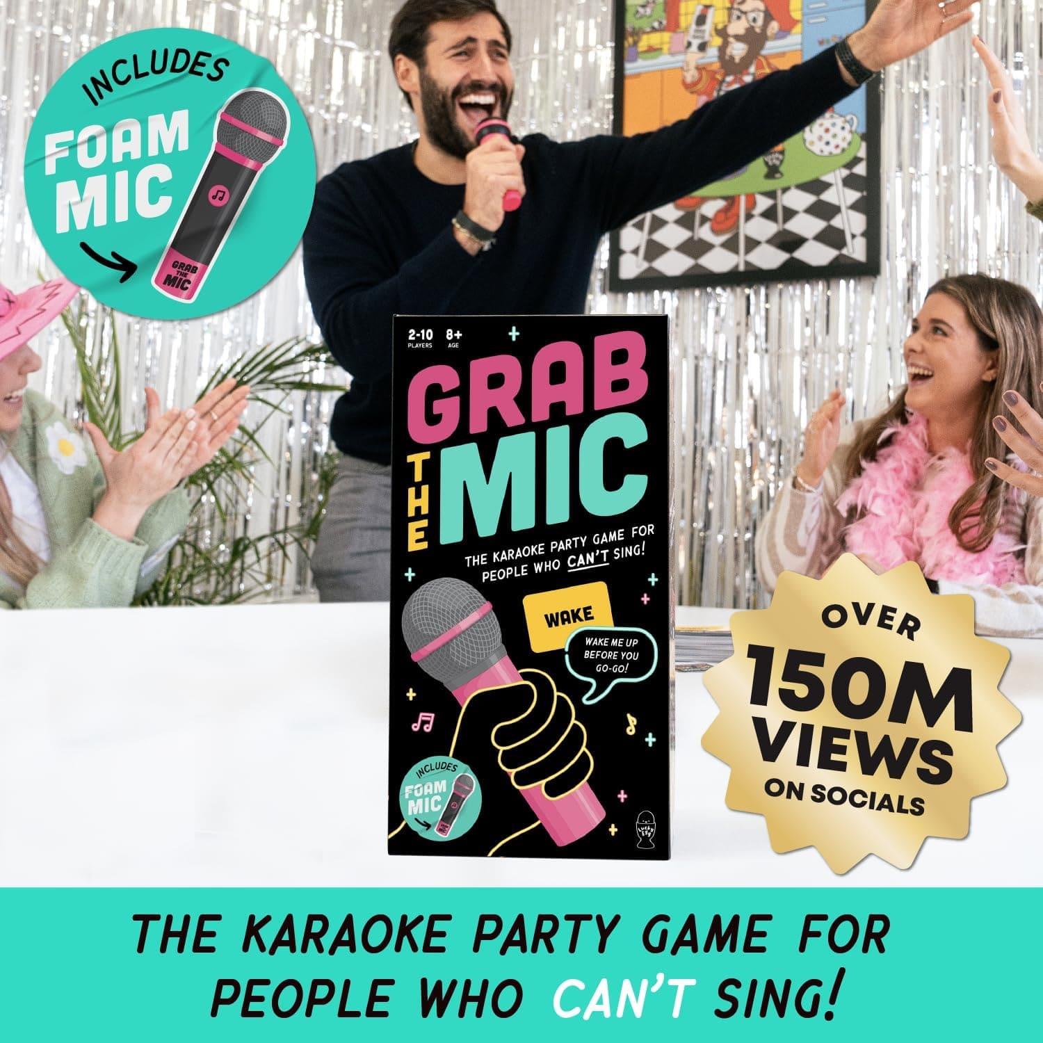 Grab The Mic Karaoke Card Game