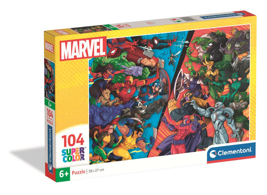 Clementoni Marvel Heroes Vs Villains 104 pc puzzle