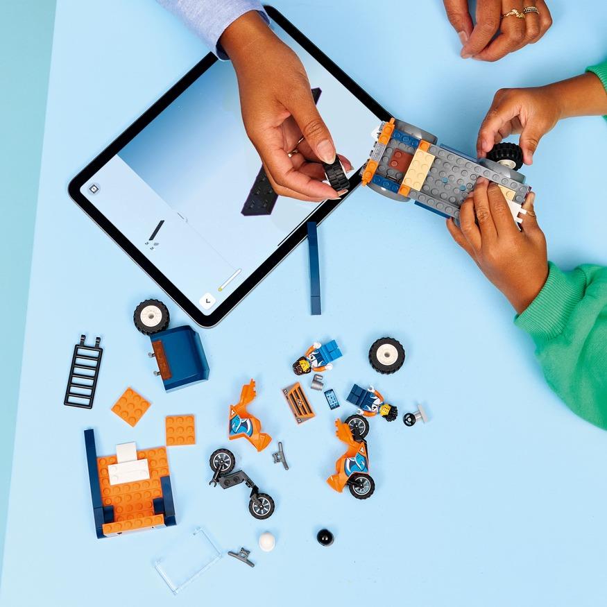 LEGO City Motorcycle Transporter Truck Toy 60491