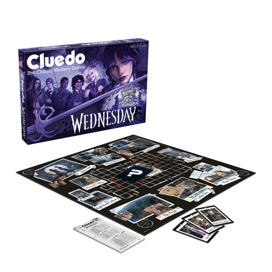 Wednesday Cluedo Classic Board Game