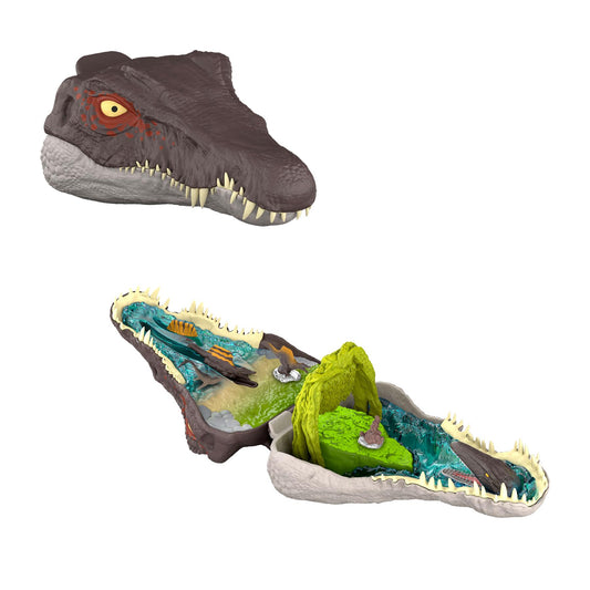 Jurassic World Rebirth Micro Adventure Spinosaurus Head Playset