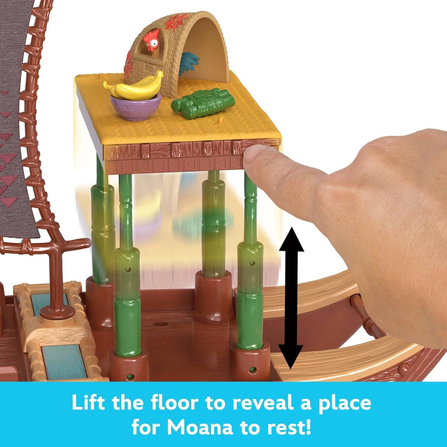 Disney Moana 2 Moana’s Adventure Canoe Playset