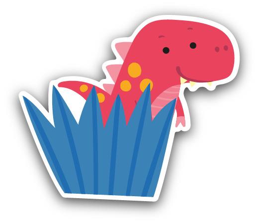 Silicone Sticker Book - Dinosaurs