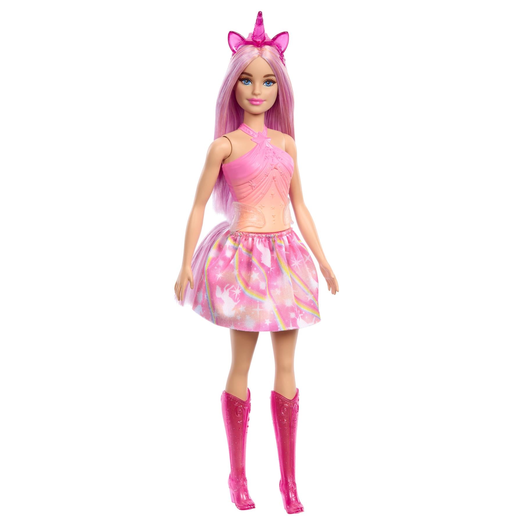 Barbie Unicorn Doll Assortment - Pink Hair