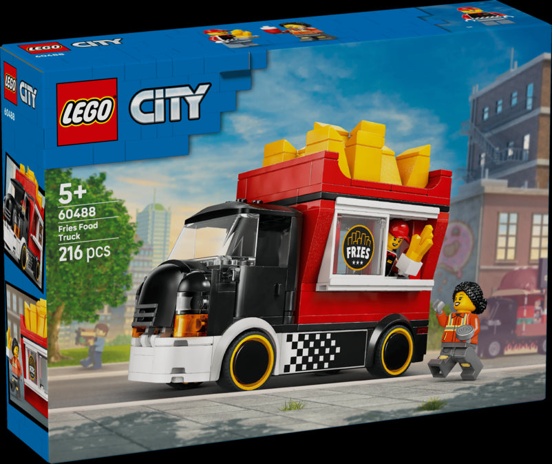 LEGO City Fries Food Truck Toy Building Set 60488