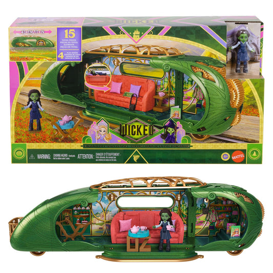 Wicked Emerald City Train Small Doll Playset
