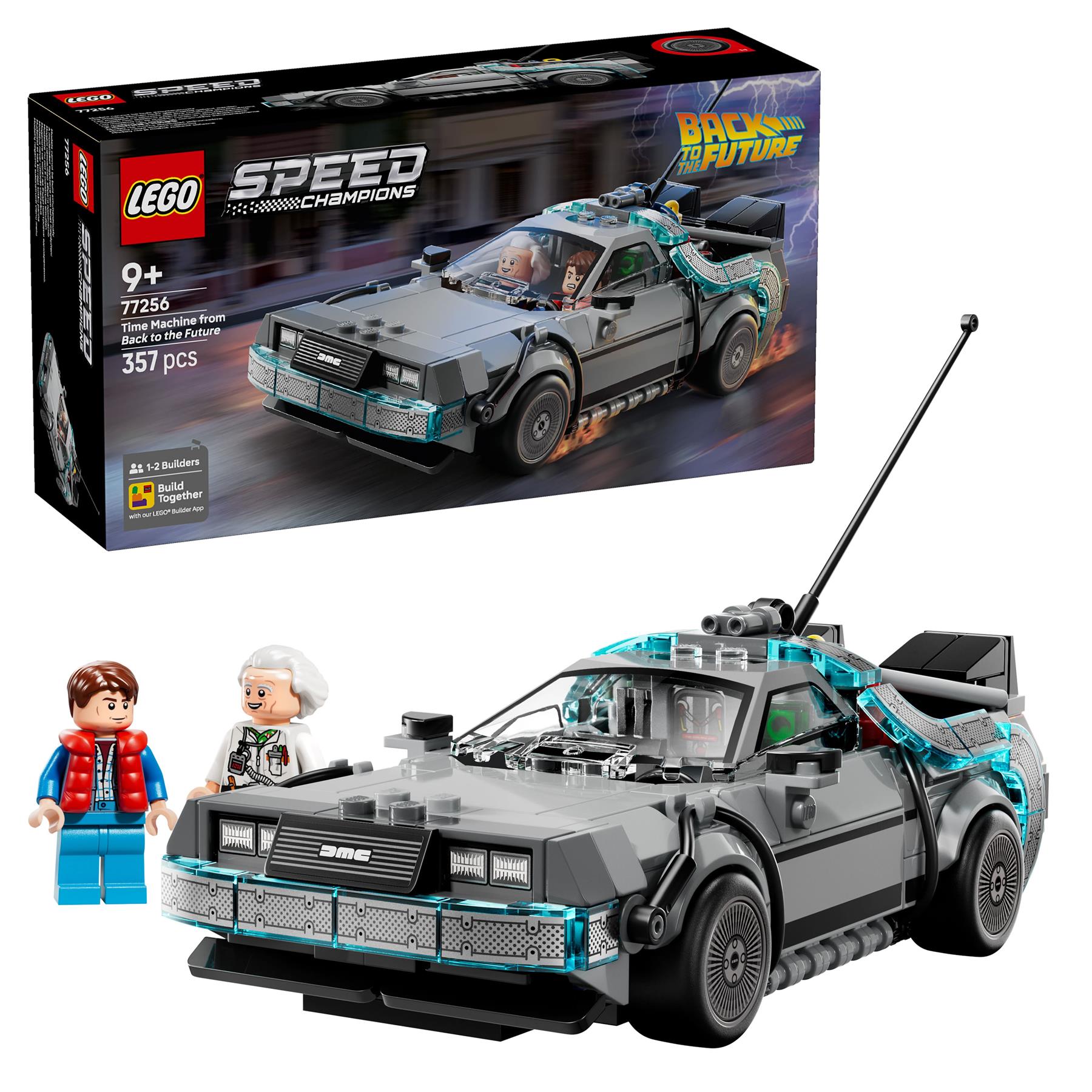 LEGO Speed Champions Time Machine from Back to the Future 77256