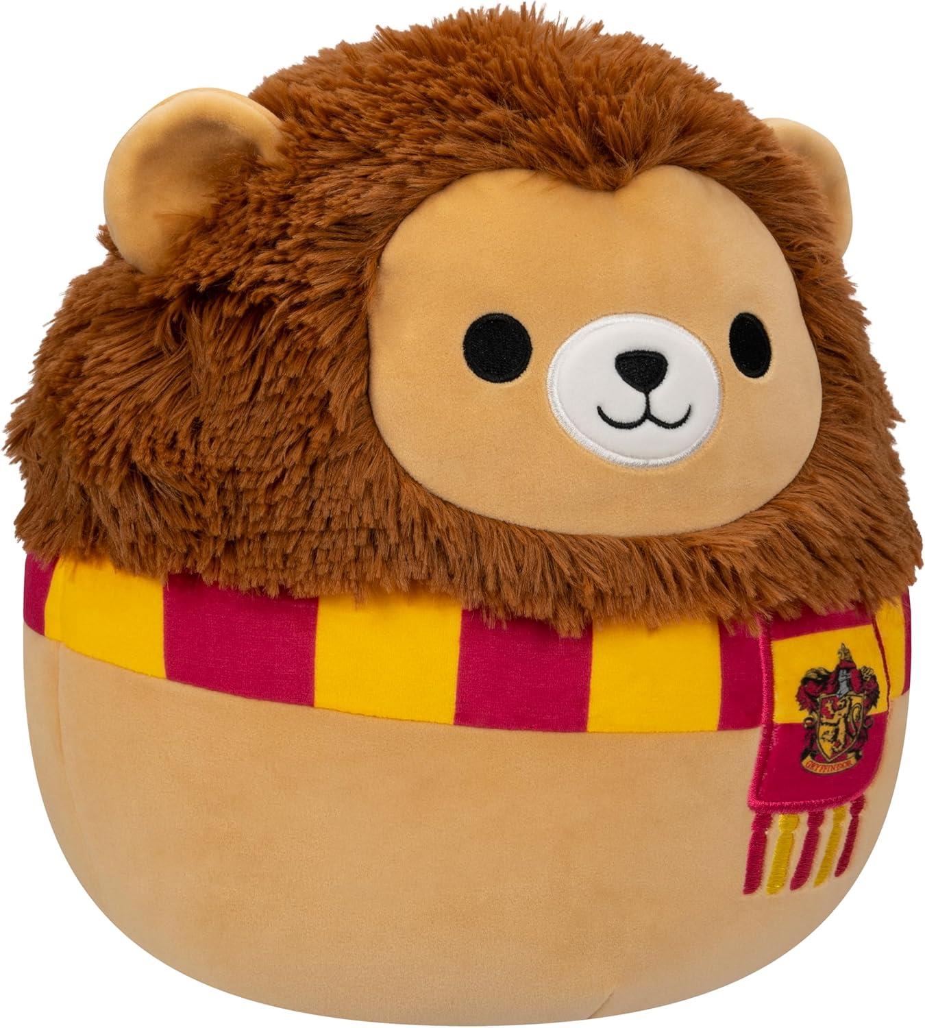 Squishmallows Original 10 Inch Harry Potter Gryffindor Lion Plush Toy